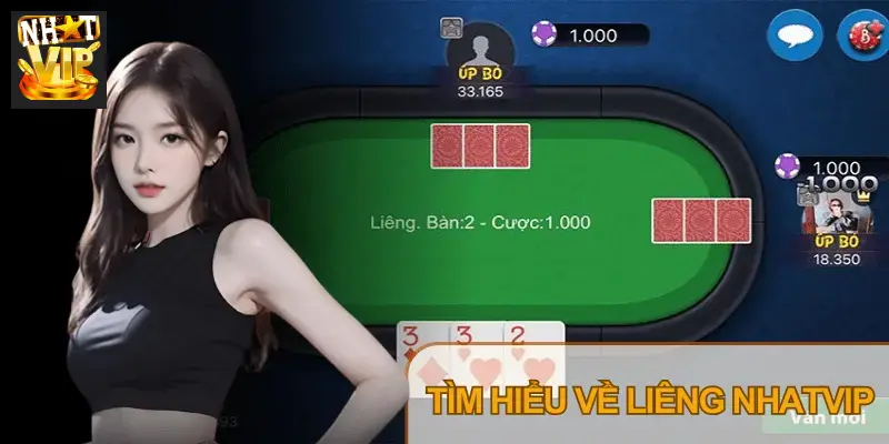 Giao diện chơi Liêng tại Nhatvip hiện đại, hỗ trợ người chơi tối đa