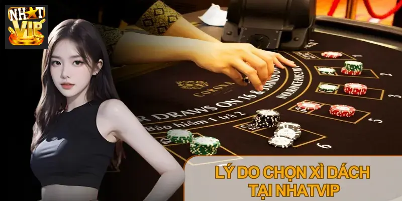 Giao diện Xì Dách Nhatvip trực quan với các tính năng cược tối ưu